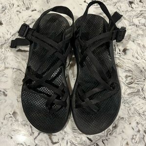 Chaco Double Strap Sandals Black